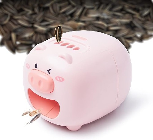 Cute Pig Automatic Melon Seeds Machine