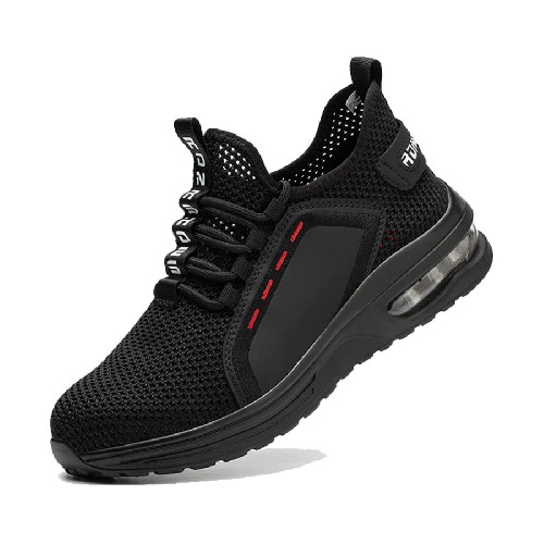 Men Black Safety Shoes